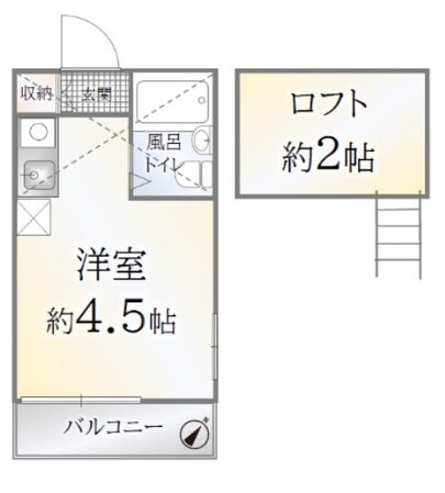 ベル・ハウスの物件間取画像